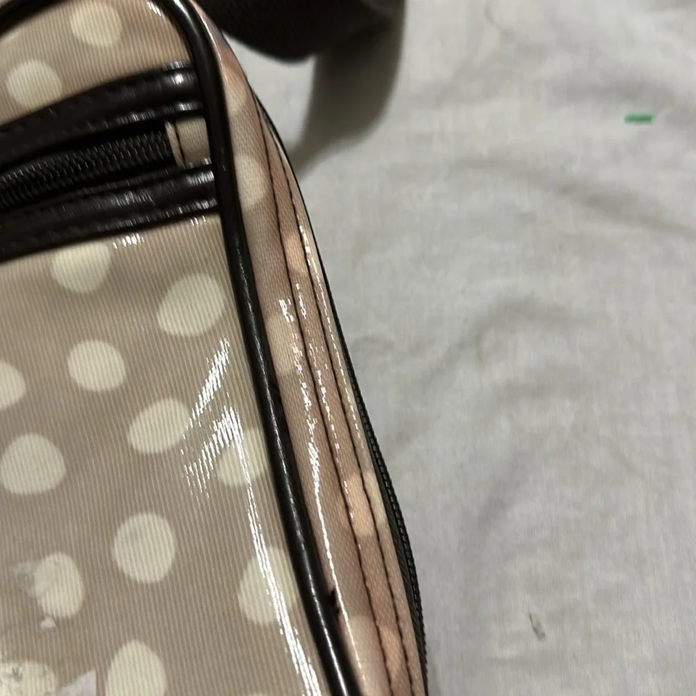 Thirty one makeup bag /travel brown/tan